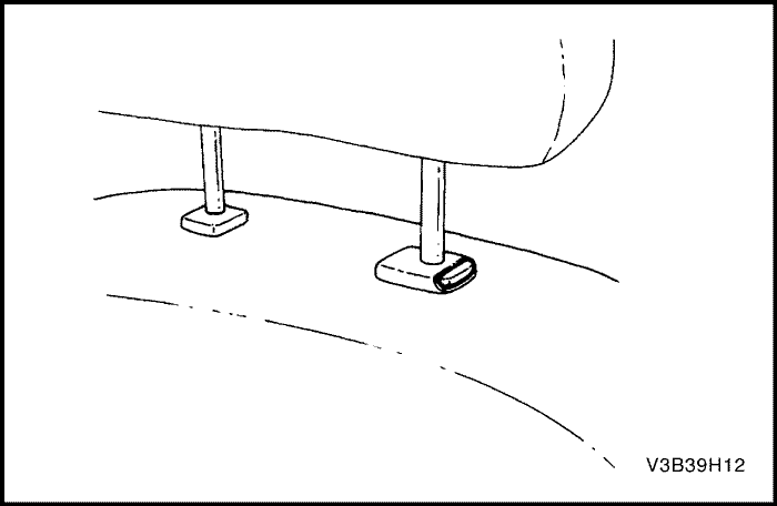 подголовник переднего сиденья